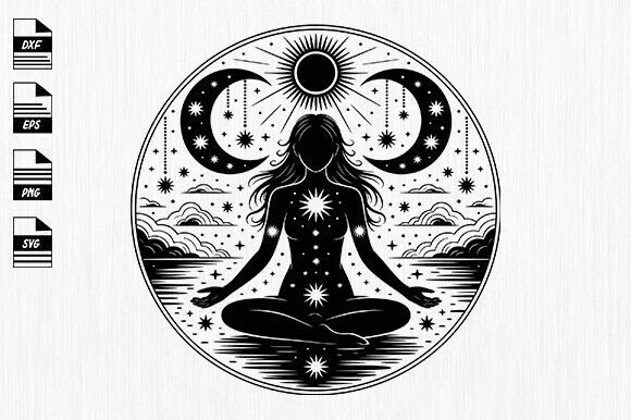 Celestial Boho SVG: A Designer's Review for Embroidery
