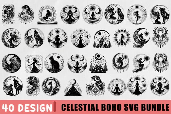 Celestial Boho SVG Bundle: A Designer's Real-World Review