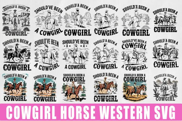 Cowgirl Horse Western SVG Bundle: A Designer's Review