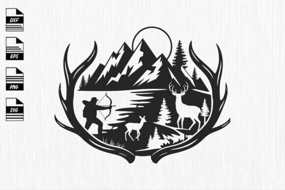 Deer Hunting Scene SVG: A Bow Hunter Review