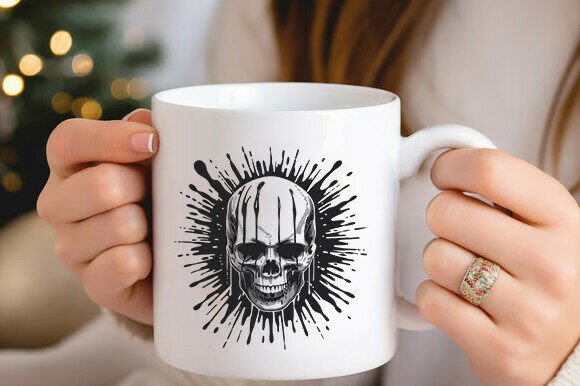 Punisher Skull SVG File: A Designer's Review for Embroidery