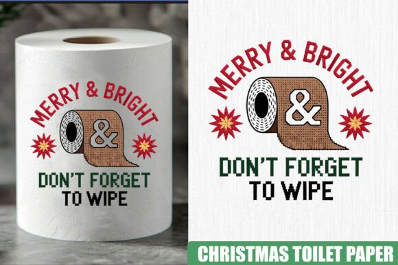 Review: Christmas Toilet Paper SVG for Holiday Embroidery