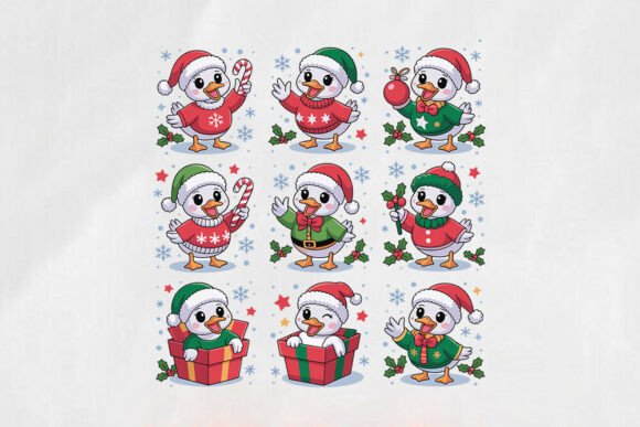 Review: Festive Goose Duck Christmas SVG for Holiday Embroidery