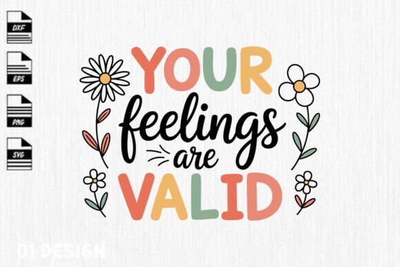 Review: Positive Mental Health Quote SVG for Embroidery