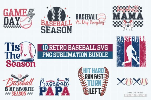 Reviewing the Retro Baseball SVG Sublimation Bundle for Stitchers