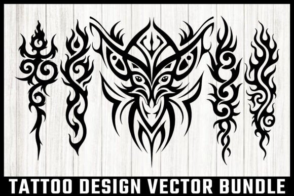 Traditional Tattoo Design Vector Bundle Review