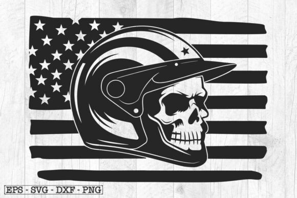 US Biker Skull SVG: A Designer's Review for Bold Embroidery