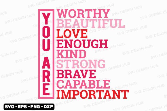 You Are Enough: A Designer's Review for Embroidery